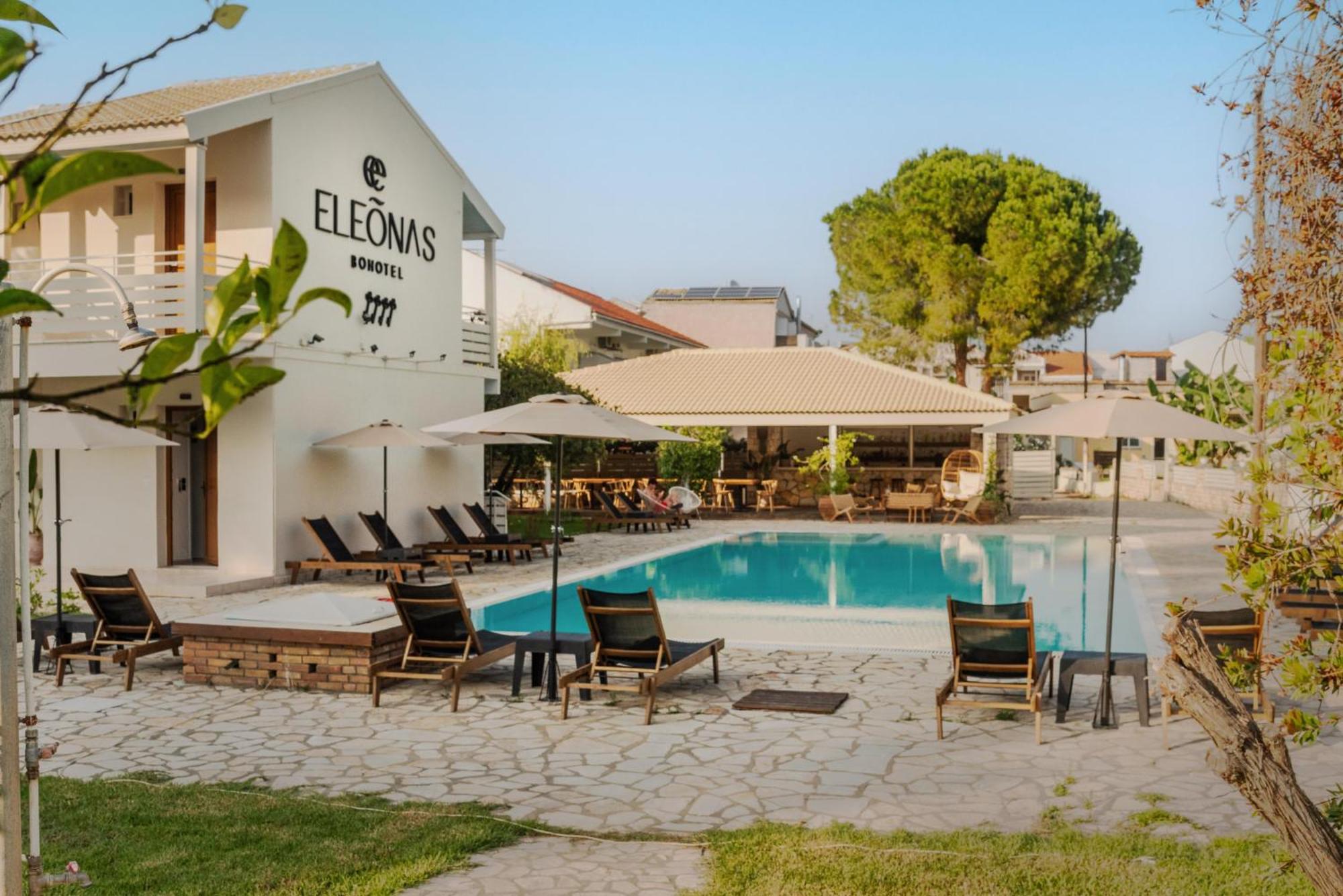 Eleonas Bohotel Kavos Bagian luar foto