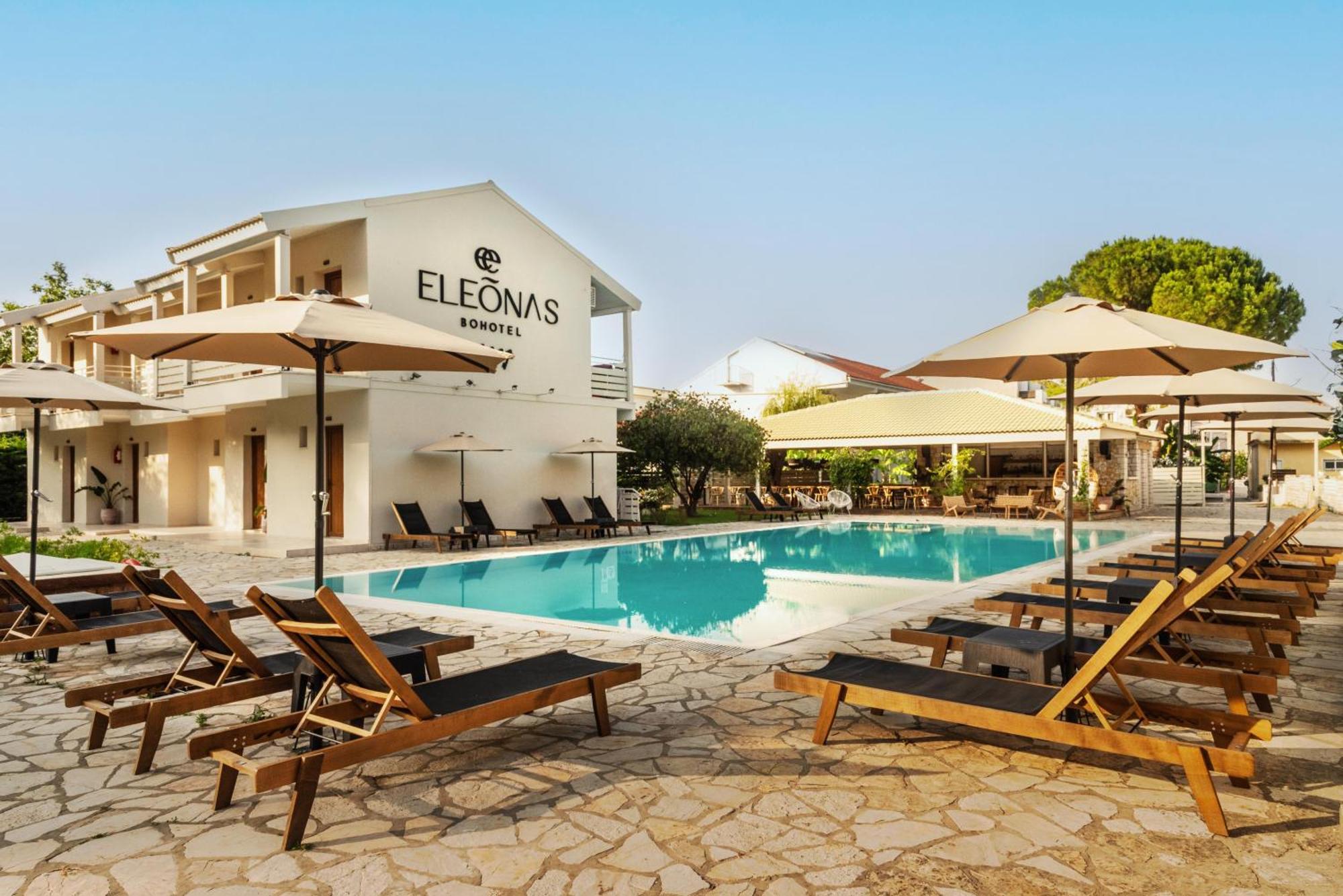 Eleonas Bohotel Kavos Bagian luar foto