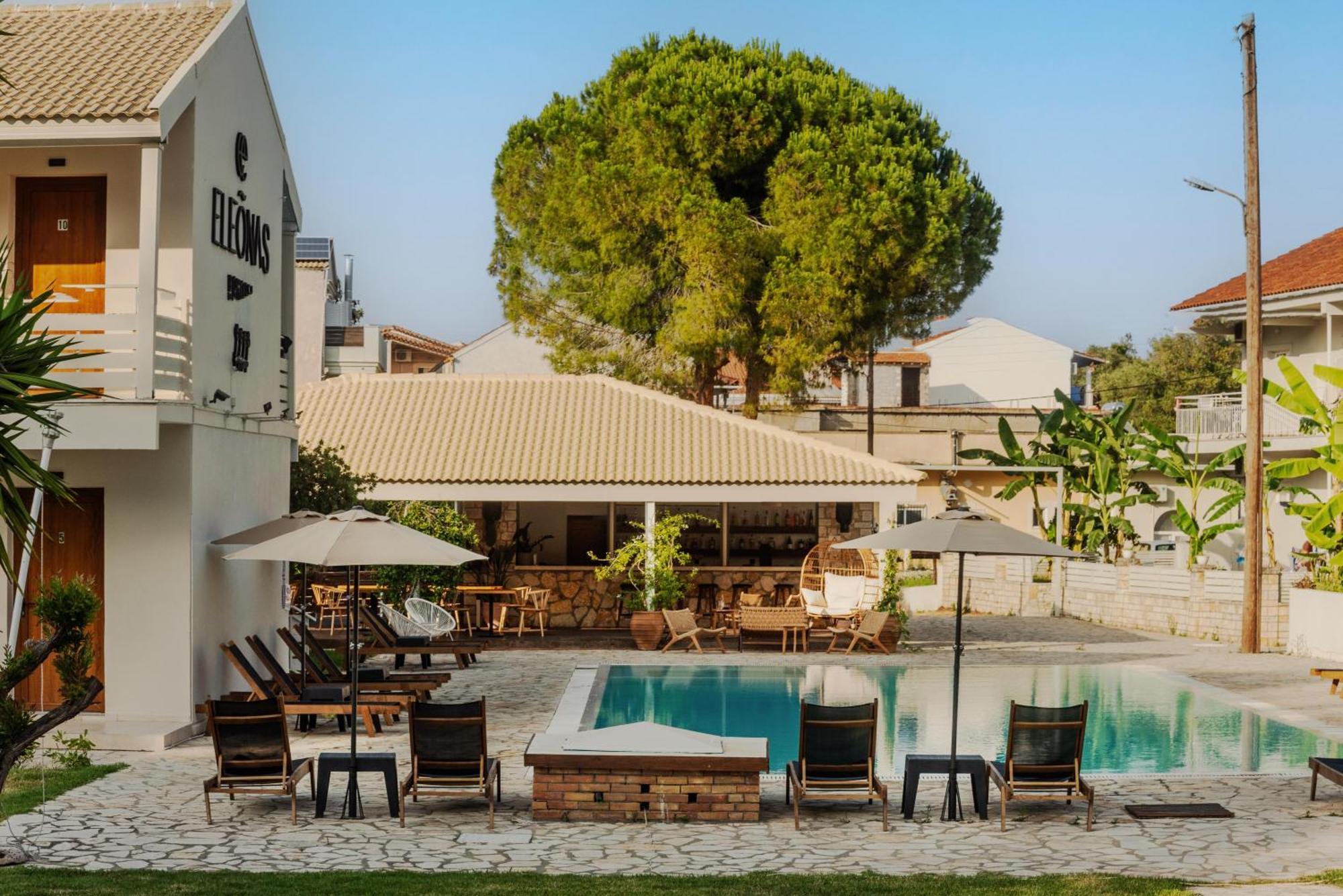 Eleonas Bohotel Kavos Bagian luar foto